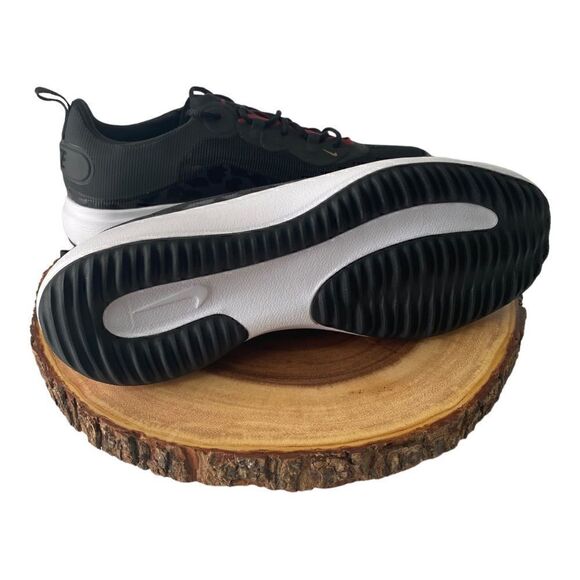 Nike Womens Ace Summerlite Black/Gold Mesh Golf Shoes DA4117-001 size 9 New - Picture 8 of 9